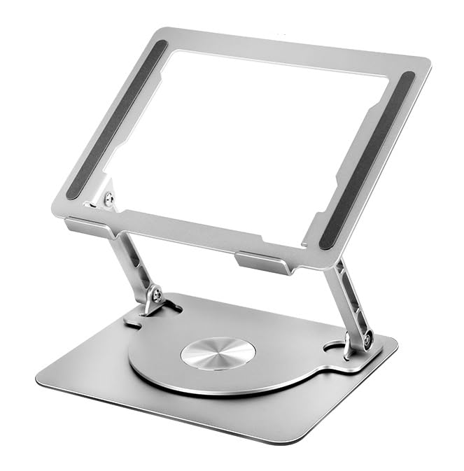 MOCA 360° Rotating Portable Laptop Stand for Desk, Aluminum Ergonomic laptop stand